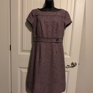 Classic Purple Sheath Dress - Versatile Women's Dress